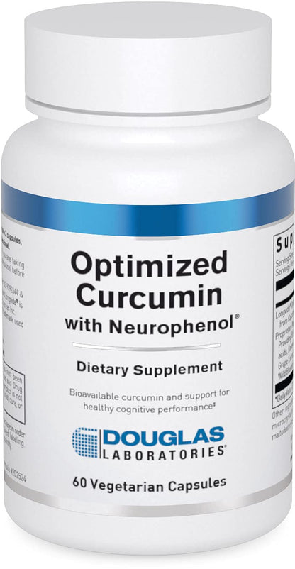 Douglas Laboratories Optimized Curcumin with Neurophenol | Supports Healthy Brain | 60 Capsules