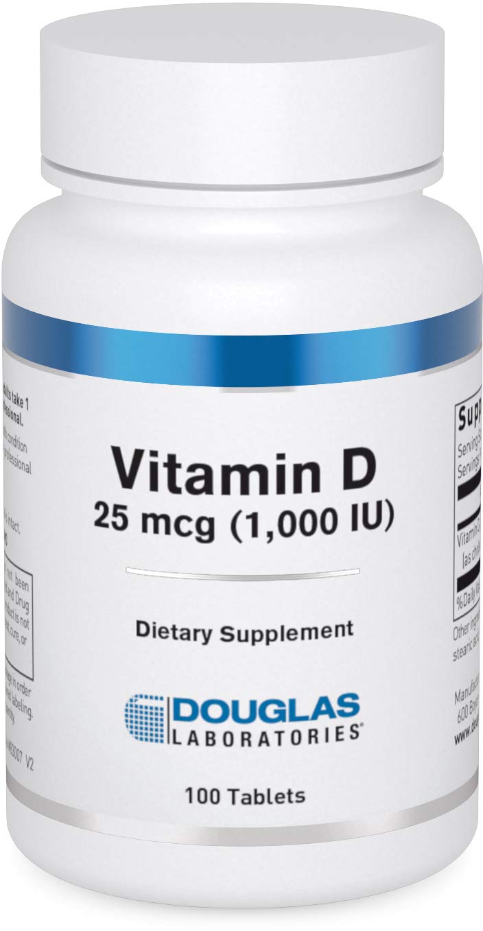 Douglas Laboratories Vitamin D3 1000 IU | Immune & Bone Health | 100 Tablets
