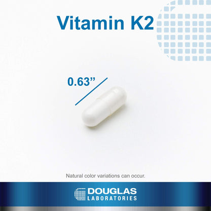 Douglas Laboratories Vitamin K2 90 mcg MK-7 – Bone & Heart Health, Vegetarian, 60 Caps