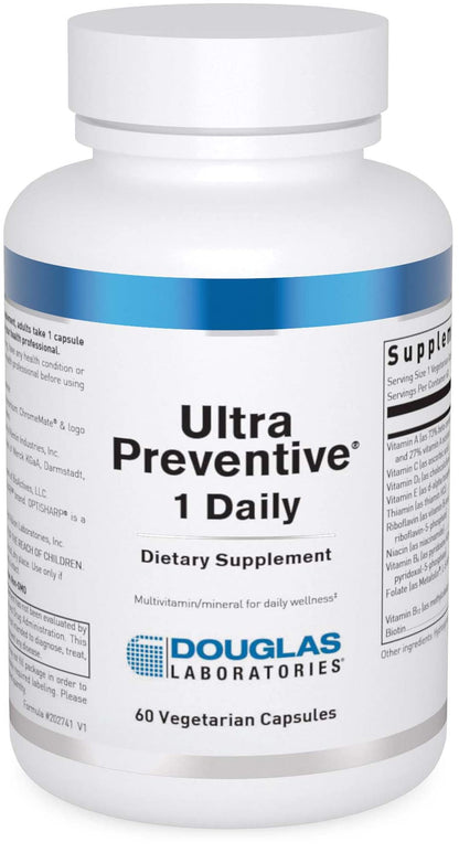 Douglas Laboratories Ultra Preventive 1 Daily – Multivitamin and Mineral (60 Capsules)