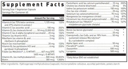 Douglas Laboratories Ultra Preventive 1 Daily – Multivitamin and Mineral (60 Capsules)
