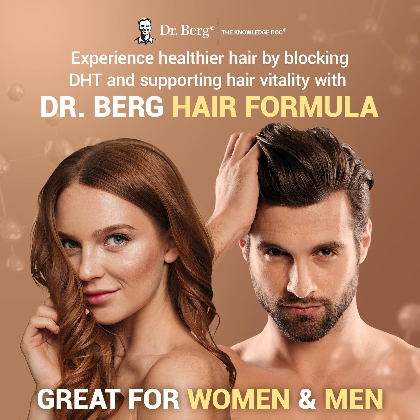 Dr. Berg All-in-One Vitamins for Hair, Skin & Nails – Advanced Formula (90 Veg Capsules)