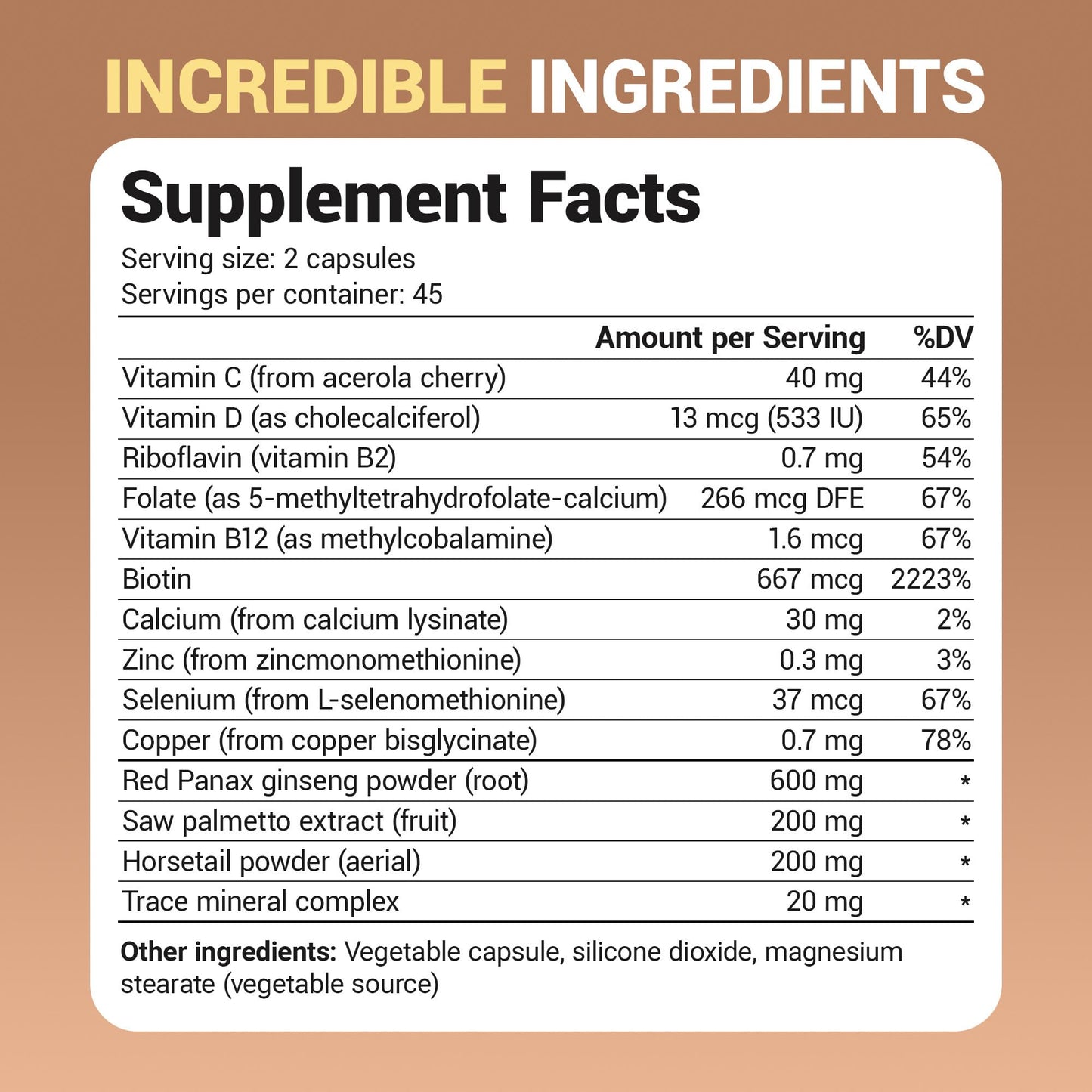 Dr. Berg All-in-One Vitamins for Hair, Skin & Nails – Advanced Formula (90 Veg Capsules)