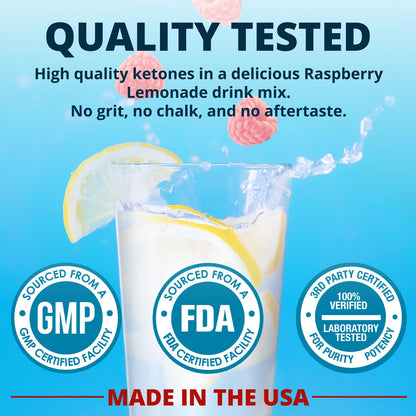 Dr. Boz Keto BHB Powder Raspberry Lemonade 20 Servings – Energy & Cravings Support