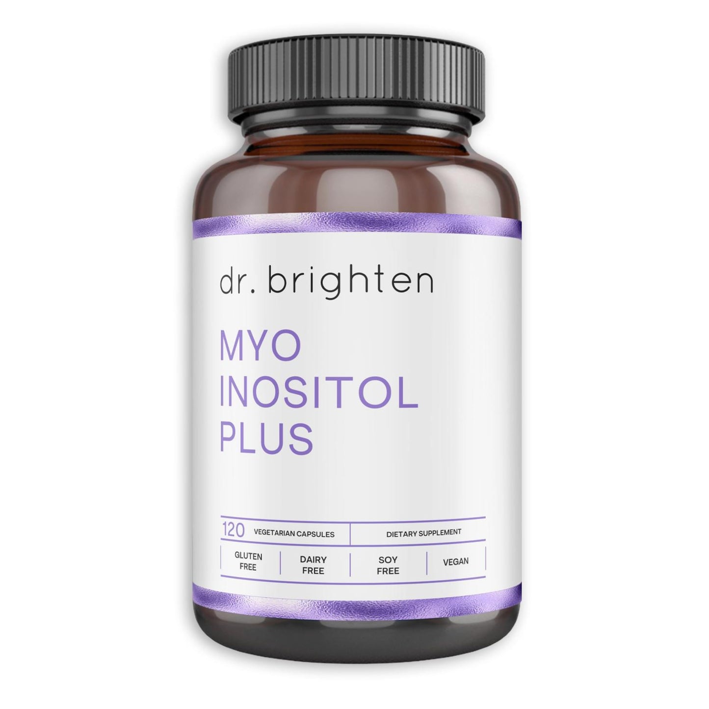 Dr. Brighten Myoinositol Plus – Doctor Formulated Myo- & D-Chiro-Inositol for Hormone Balance & Ovarian Health