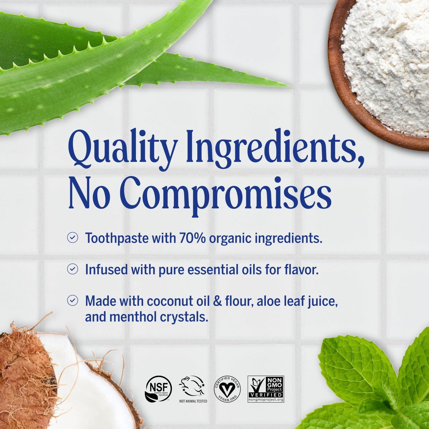 Dr. Bronner's All-One Toothpaste 3-Pack Variety - Peppermint, Cinnamon & Anise (5 oz each) - 70% Organic, SLS Free, Fluoride Free