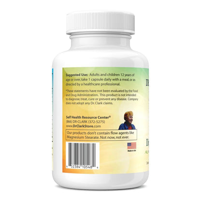 Dr. Clark Digestive Enzymes Supplement – 700mg, 50 Gelatin Capsules