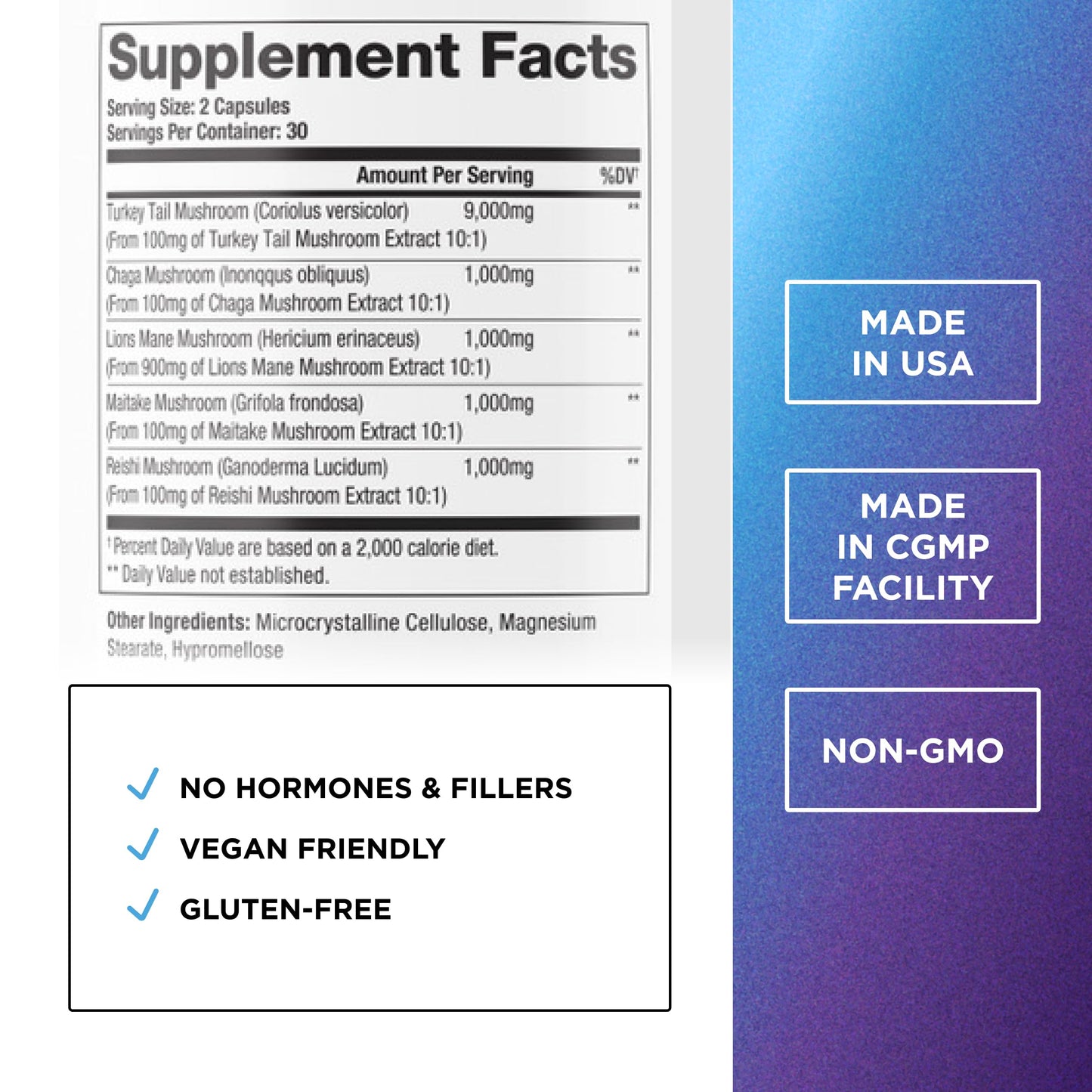 Dr. Emil Nutrition Elite Turkey Tail Twin Pack | Immune & Gut Health