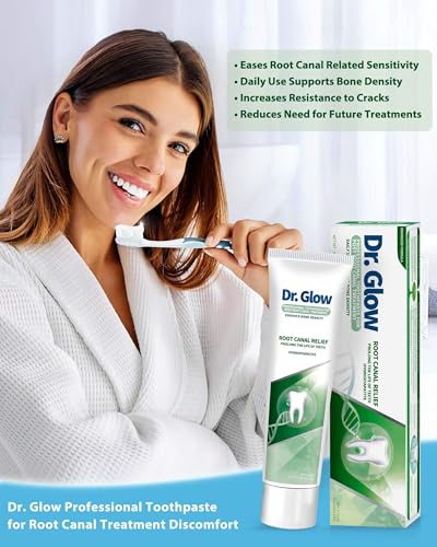Dr. Glow Post-Root-Canal Toothpaste – Remineralizing Hydroxyapatite, Fluoride Free