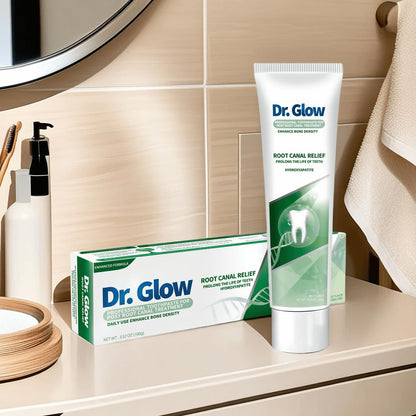 Dr. Glow Post-Root-Canal Toothpaste – Remineralizing Hydroxyapatite, Fluoride Free