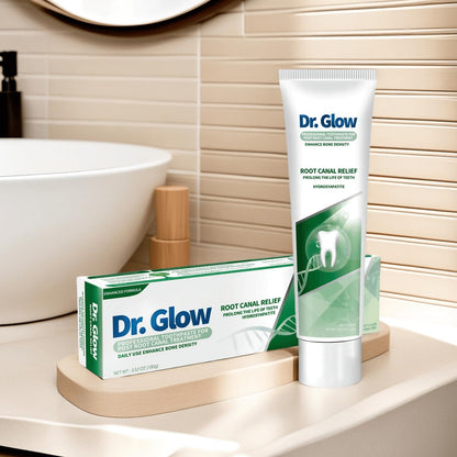 Dr. Glow Post-Root-Canal Toothpaste – Remineralizing Hydroxyapatite, Fluoride Free