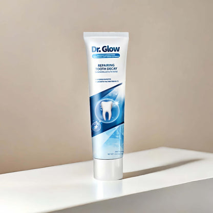Dr. Glow Adult Cavity Repair Toothpaste – Hydroxyapatite Remineralization, Enamel Repair, 3.52oz x 2
