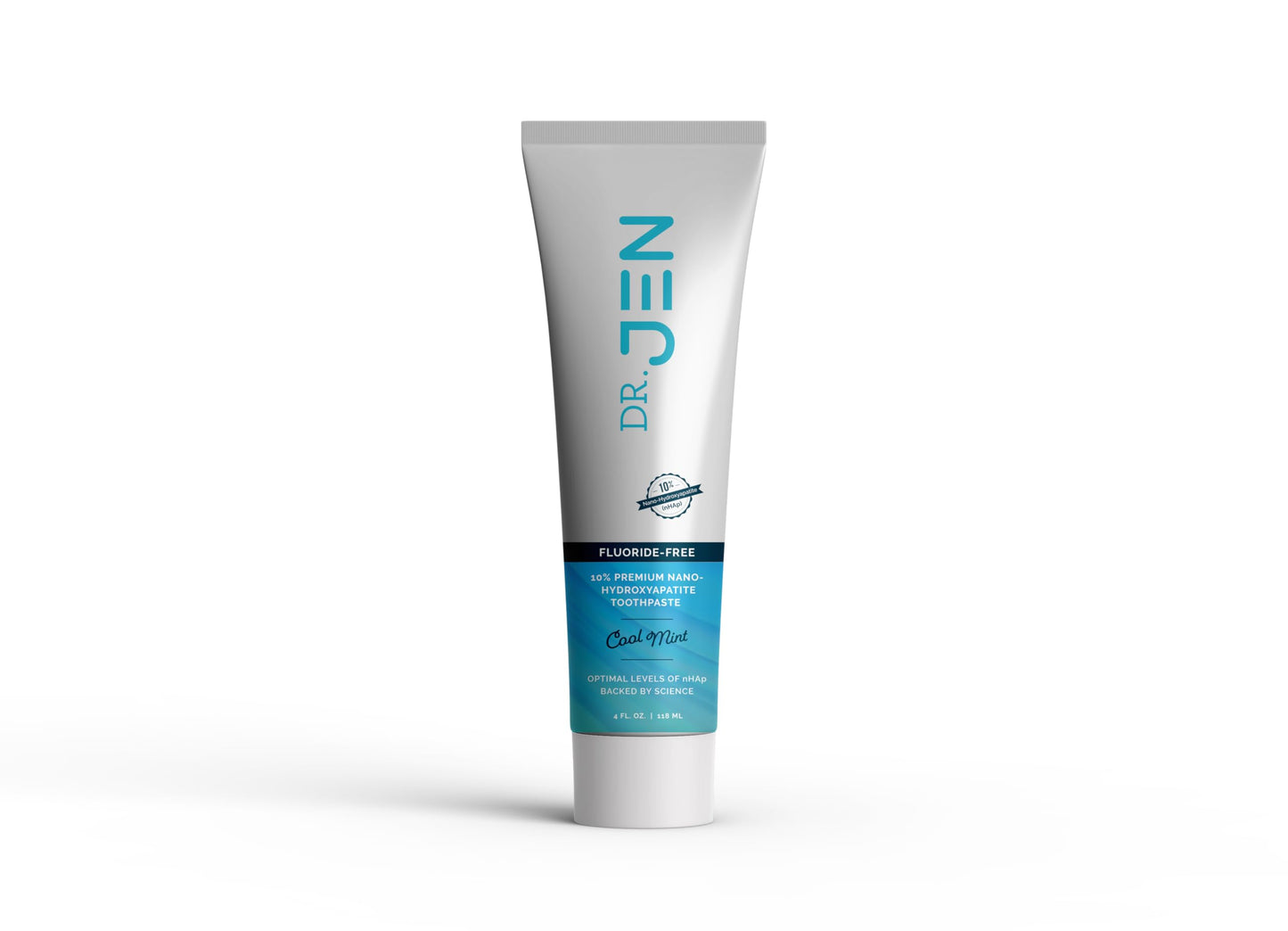 Dr. Jen's 10% Nano Hydroxyapatite Toothpaste - Fluoride Free, Xylitol