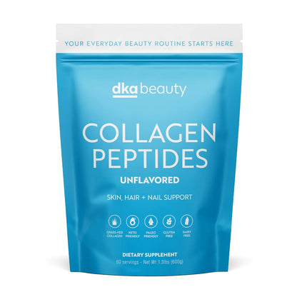 Dr. Kellyann Unflavored Collagen Peptides Powder – 60 Servings, Grass-Fed, Keto & Paleo-Friendly | Non-GMO, Gluten-Free