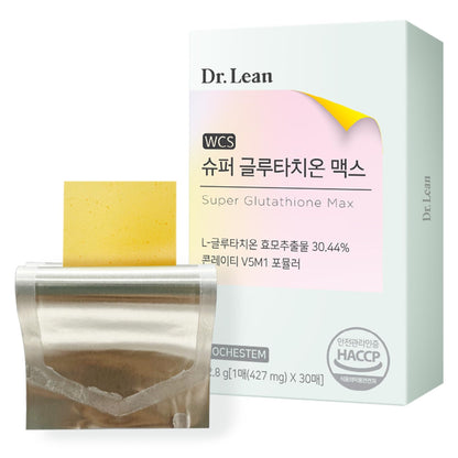 Dr. Lean Super Glutathione Max – 427mg Glutathione Strips | Fast-Melt ODF, Skin & Liver Support
