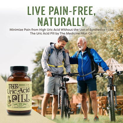 Medicine Man Plant Co The Uric Acid Pill – 90 Capsules | Tart Cherry, Celery Seed & Burdock Root