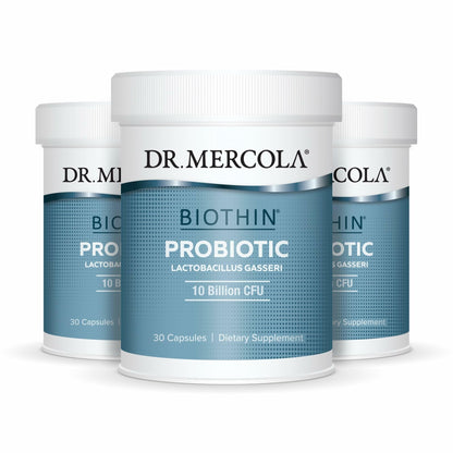 Dr. Mercola Biothin Probiotic – Digestive Health Supplement (90 Servings)