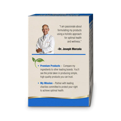 Dr. Mercola Complete Probiotics Powder Packets – 70B CFU, Raspberry, 30 Servings