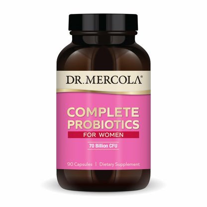 Dr. Mercola Complete Probiotics for Women – Gut, Vaginal & Immune Health (90 Capsules)