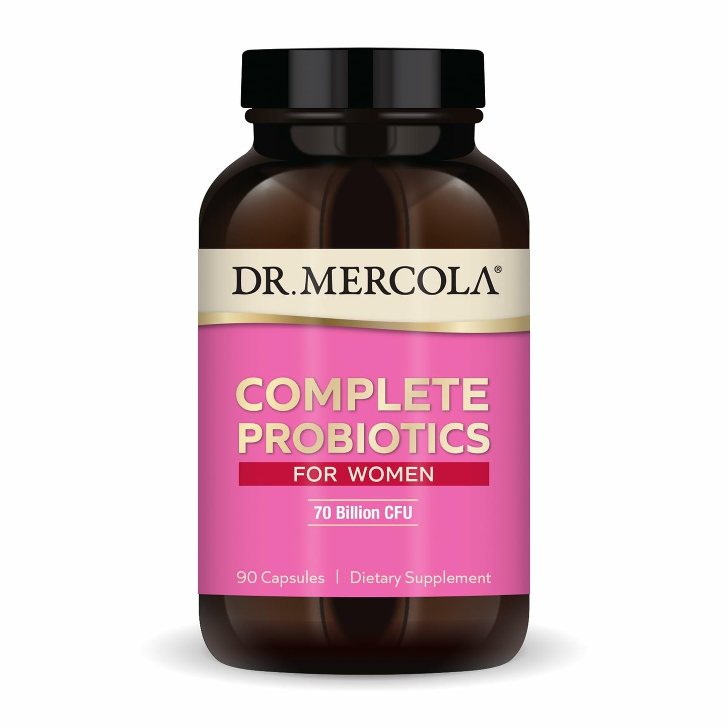 Dr. Mercola Complete Probiotics for Women – Gut, Vaginal & Immune Health (90 Capsules)