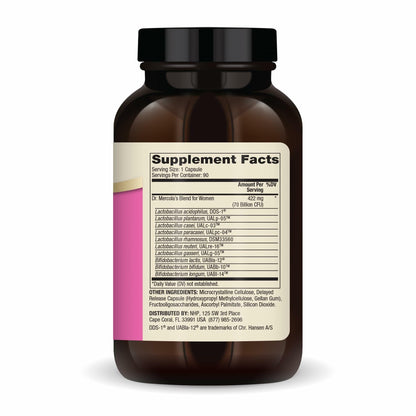 Dr. Mercola Complete Probiotics for Women – Gut, Vaginal & Immune Health (90 Capsules)