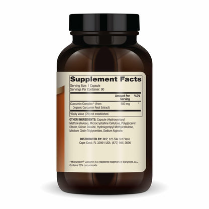 Dr. Mercola Curcumin Advanced, 90 Servings, 500 mg per Capsule, Non-GMO