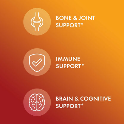 Dr. Mercola D3 & K2 Vitamin Supplement – Immune, Brain, Cardiovascular & Bone Support | 90 Capsules