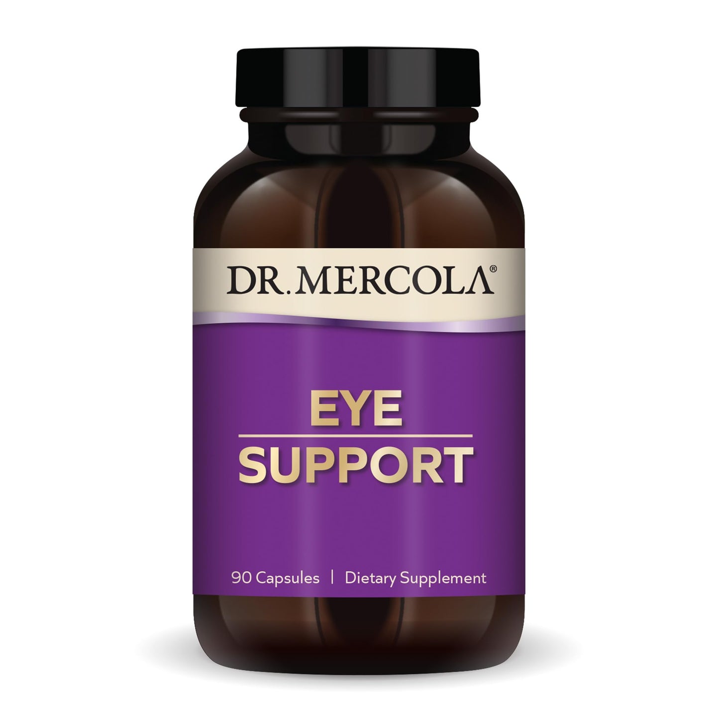 Dr. Mercola Eye Support – Eye Health with Lutein, Zeaxanthin, Organic Astaxanthin & Black Currant | 90 Capsules
