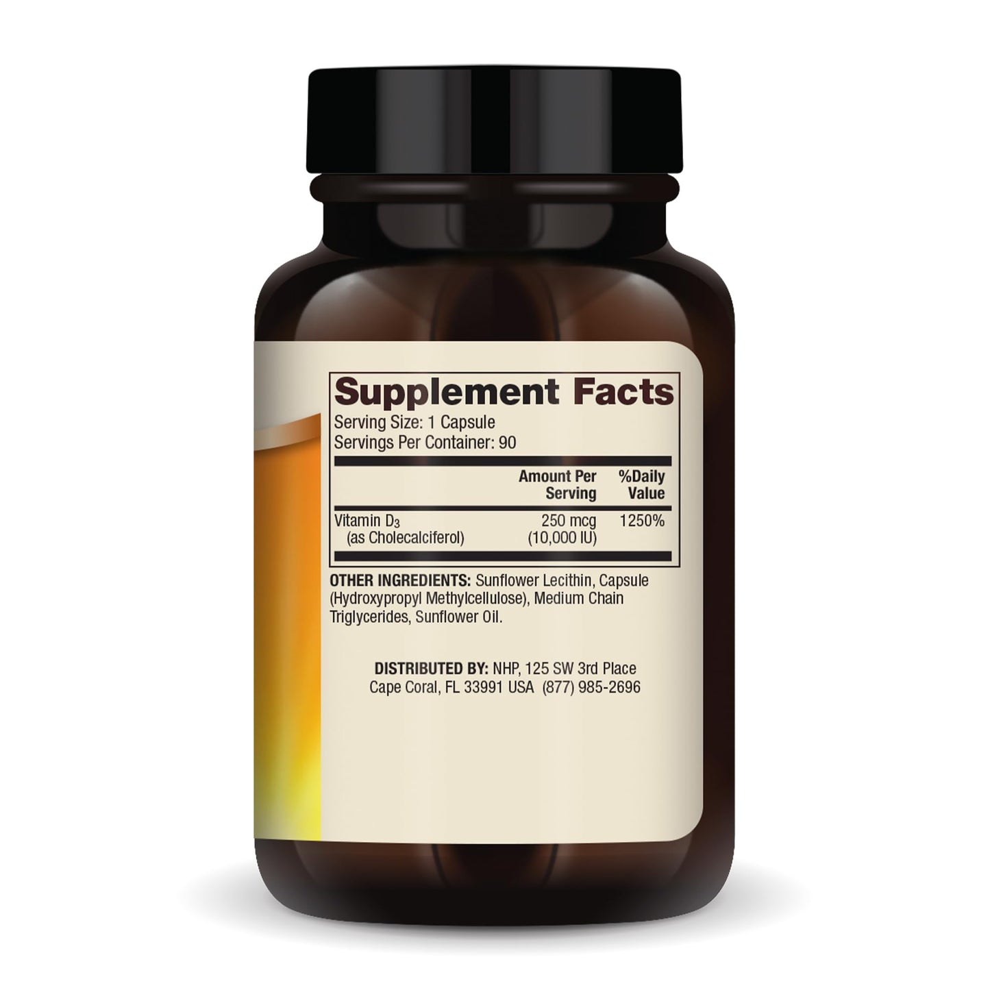 Dr. Mercola Liposomal Vitamin D3 10,000 IU – Immune, Heart & Bone Support – 90 Capsules