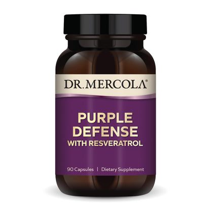 Dr. Mercola Purple Defense - High-Potency Antioxidant Support - 90 Capsules