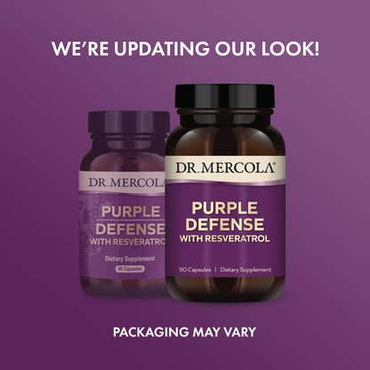 Dr. Mercola Purple Defense - High-Potency Antioxidant Support - 90 Capsules