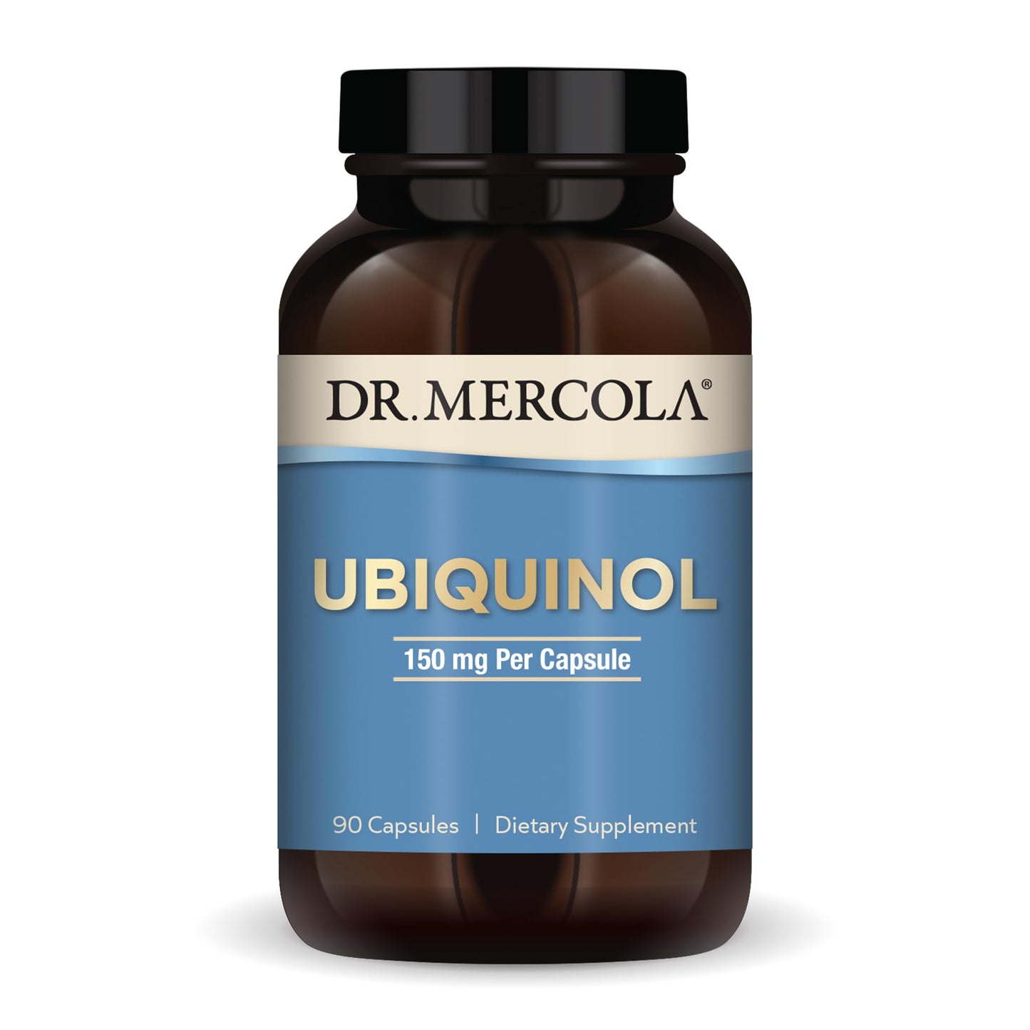 Dr. Mercola Ubiquinol 150 mg – Energy Support & Antioxidant, 90 Capsules