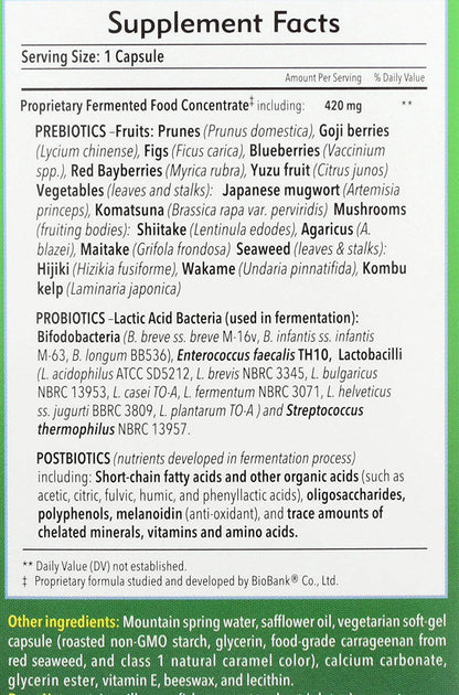Dr. Ohhira's Probiotics Daily Original Formula – 100 Caps + Travel Pack | Essential Formulas