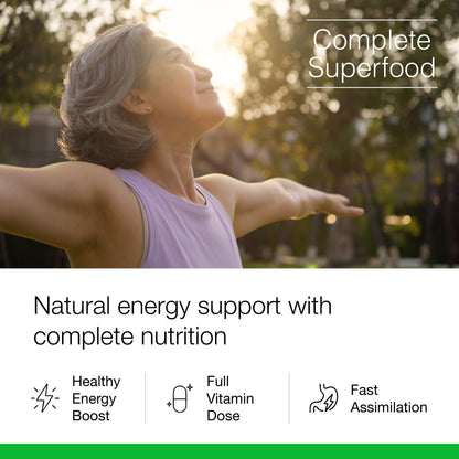 Dr. Schulze's SuperFood Plus – Everyday Plant-Based Multivitamin for Energy & Wellness | Gluten-Free & Dairy-Free | 14 oz 2-Pack