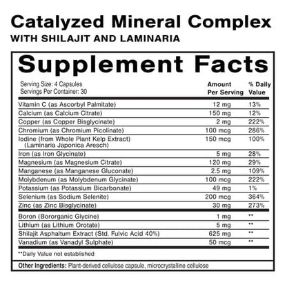 Quicksilver Dr. Shade's Catalyzed Mineral Complex – Mineral Supplement
