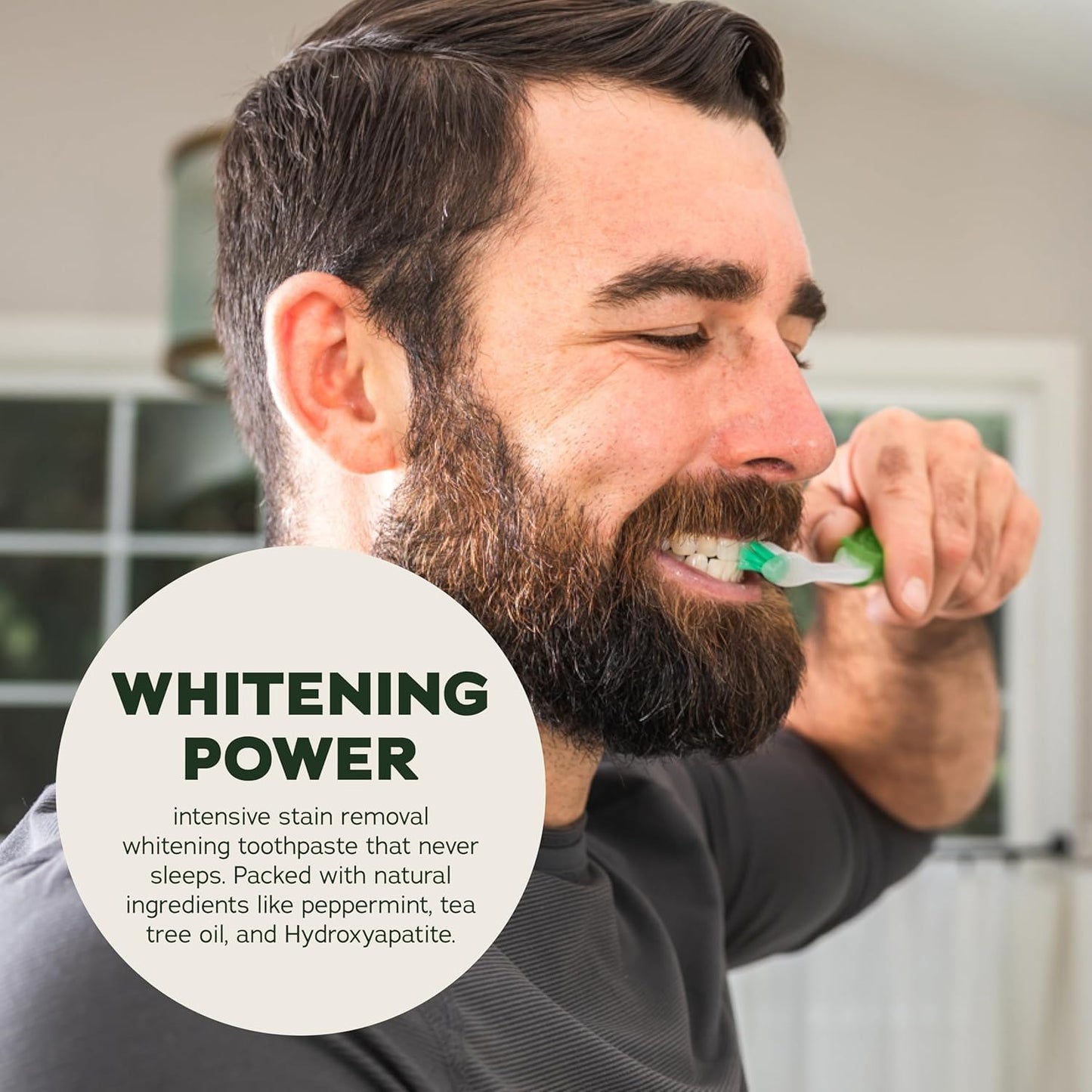Dr. Squatch Fluoride-Free Teeth Whitening Toothpaste Kit – Citrus Mint & Spearmint (2-Pack)