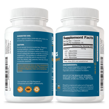 Dr. Tobias Prebiotics Digestive Support – Advanced Prebiotic for Gut Health, Immunity & Probiotic Boost, 90 Capsules