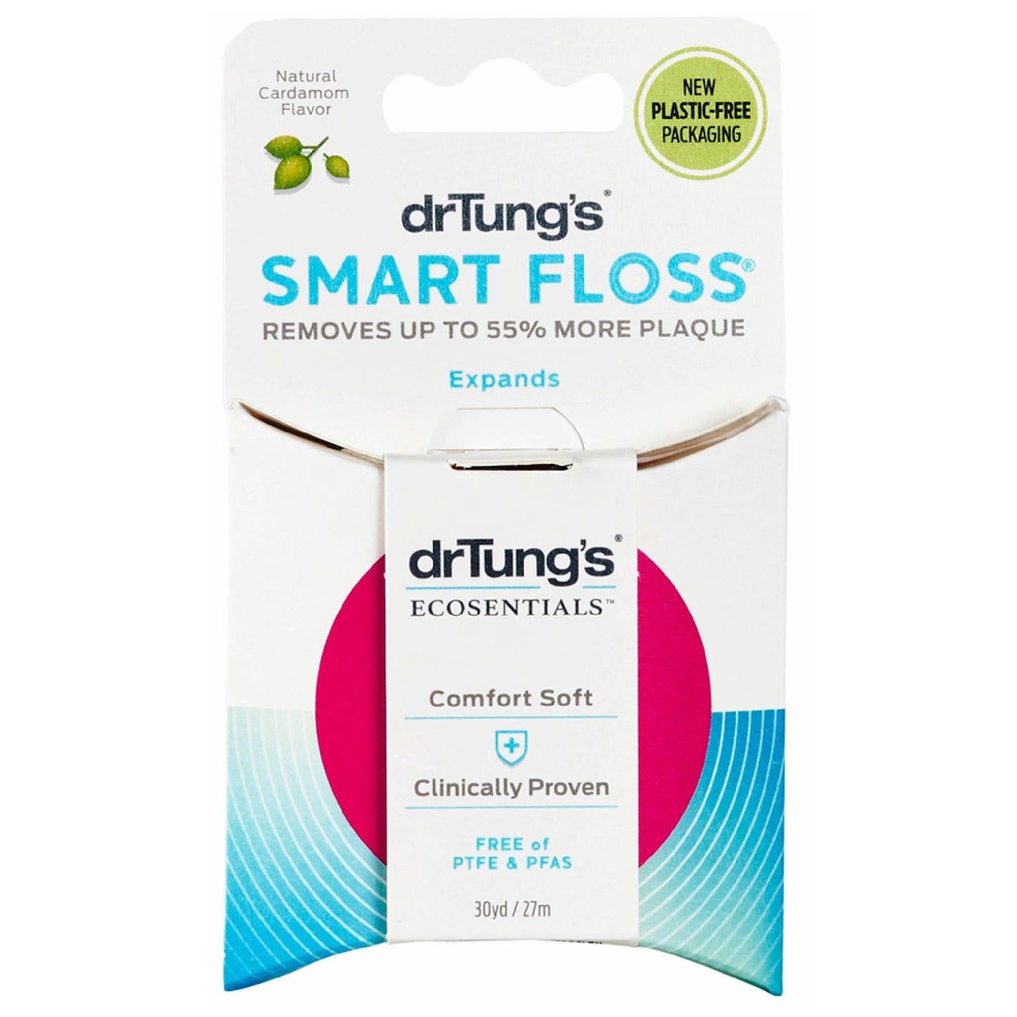 DrTung's Smart Floss – Natural, PTFE & PFAS Free, BPA Free, Cardamom Flavor
