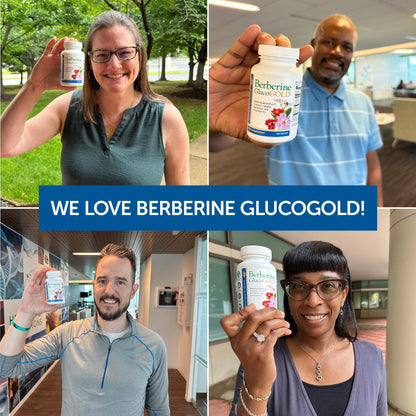 Dr. Whitaker’s Berberine GlucoGold — 1500 mg Berberine with Cinnamon & Banaba (90 Tablets)