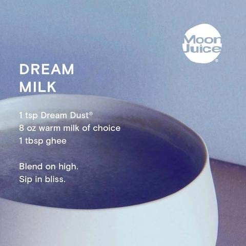 Dream Dust by Moon Juice - Tranquil Rest - Natural Adaptogenic Powder Supplement - Ashwagandha, Chamomile, Jujube, Polygala & Schisandra - Vegan, Non-GMO, Gluten-Free (1.5oz)