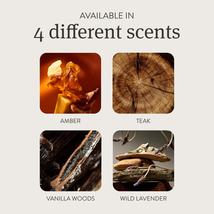 Drift Amber Scented Candle – 10.5 oz | 60 Day Burn Time | Home Decor Fragrance