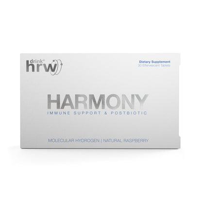 DRINK HRW Harmony: Molecular Hydrogen Tablet with ImmunoLP20 (Raspberry, 30ct)