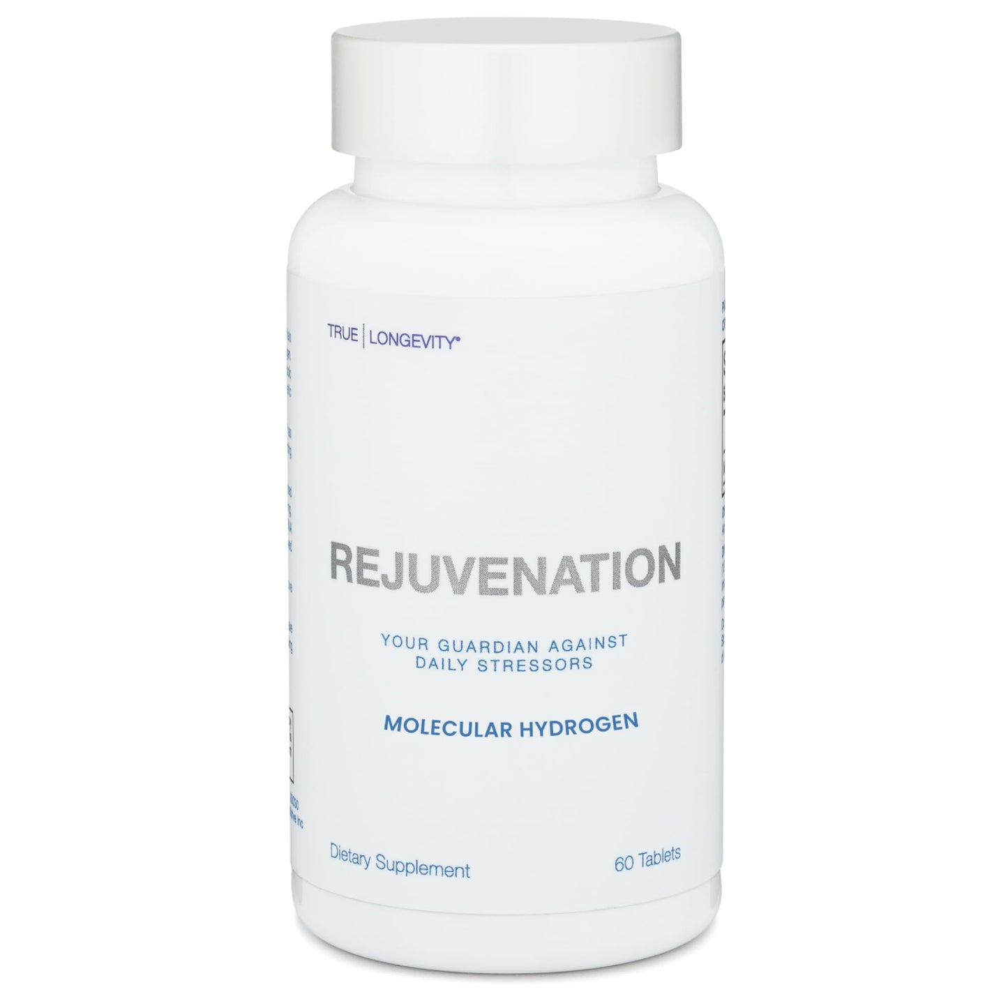 DRINK HRW Rejuvenation: Molecular Hydrogen Water Tablets with 12 ppm H2 | 60 Count, Unflavored