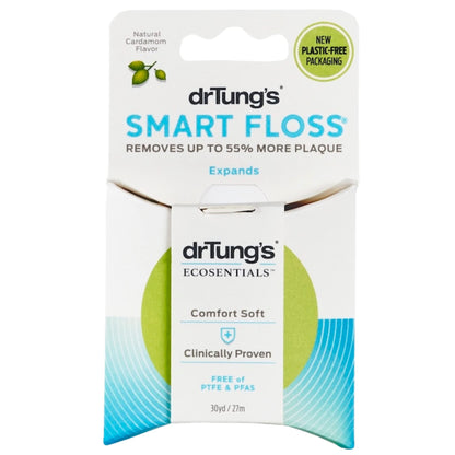 DrTung's Smart Floss – Natural, PTFE & PFAS Free Cardamom Floss (Pack of 30)