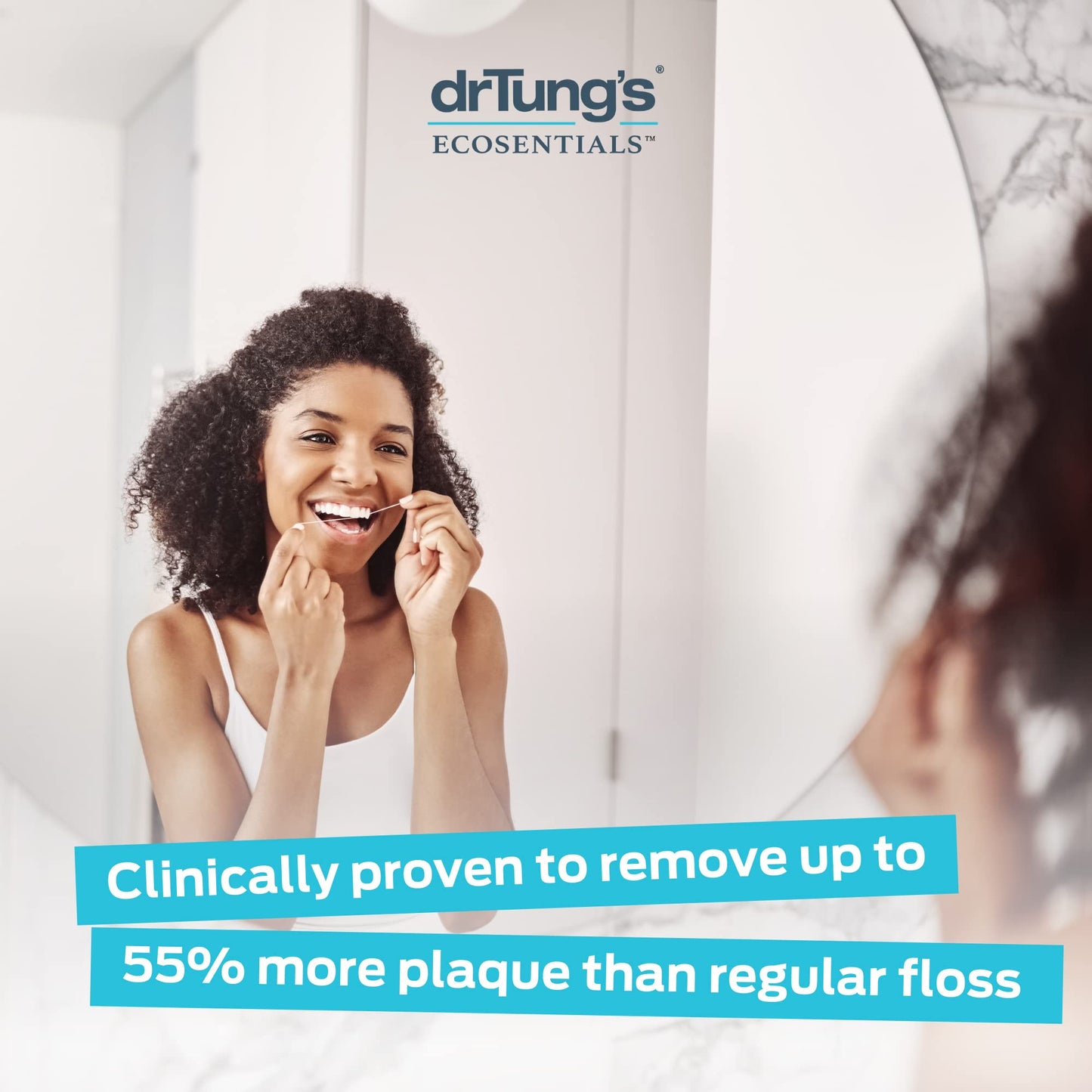 DrTung's Smart Floss - Natural Expanding Floss | Cardamom Flavor | BPA Free | Pack of 3