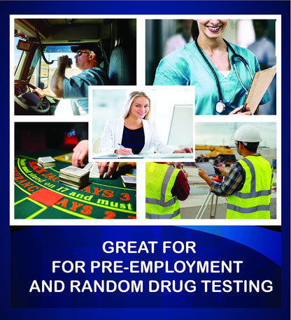 10 Pack DrugExam THC 20 ng/mL Urine Test Kit – Highly Sensitive Marijuana Detection
