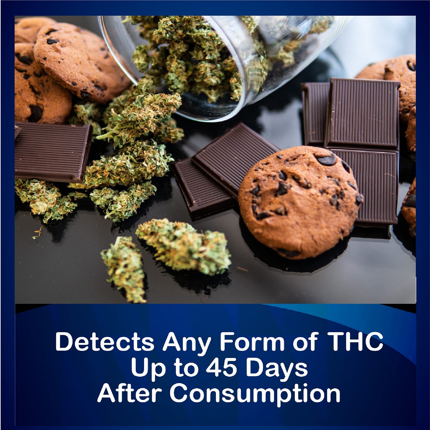 5 Pack DrugExam Marijuana Test Dip Card – Cannabinoids Rapid Test (5 Min)