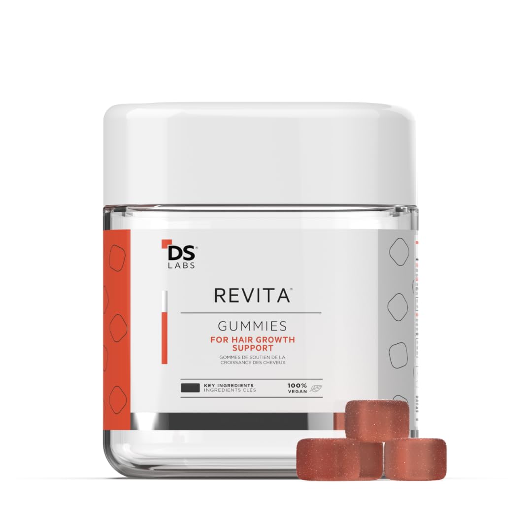DS Laboratories Revita Hair Vitamin Gummies – Vegan, Gluten‑Free Hair Support for Fuller-Looking Hair