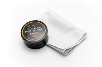 DJUAL Celluloid & Acetate Polishing Cream – Eyeglass Frames Cleaner