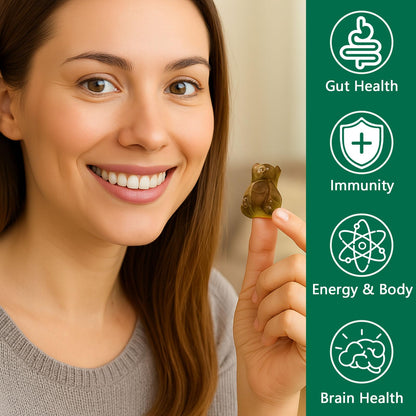 DYDUON Greens Gummies – Daily Greens with Organic Chlorella & Spirulina